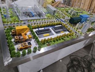 电力系统输变配电线路工业变电站沙盘摆件展厅办公模型设计定制