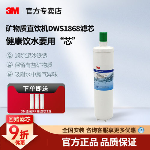 3M原装DWS1868原装主滤芯