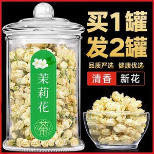 茉莉花茶广西横县官方正品浓香型非特级茉莉花茶2023新茶冷泡罐装