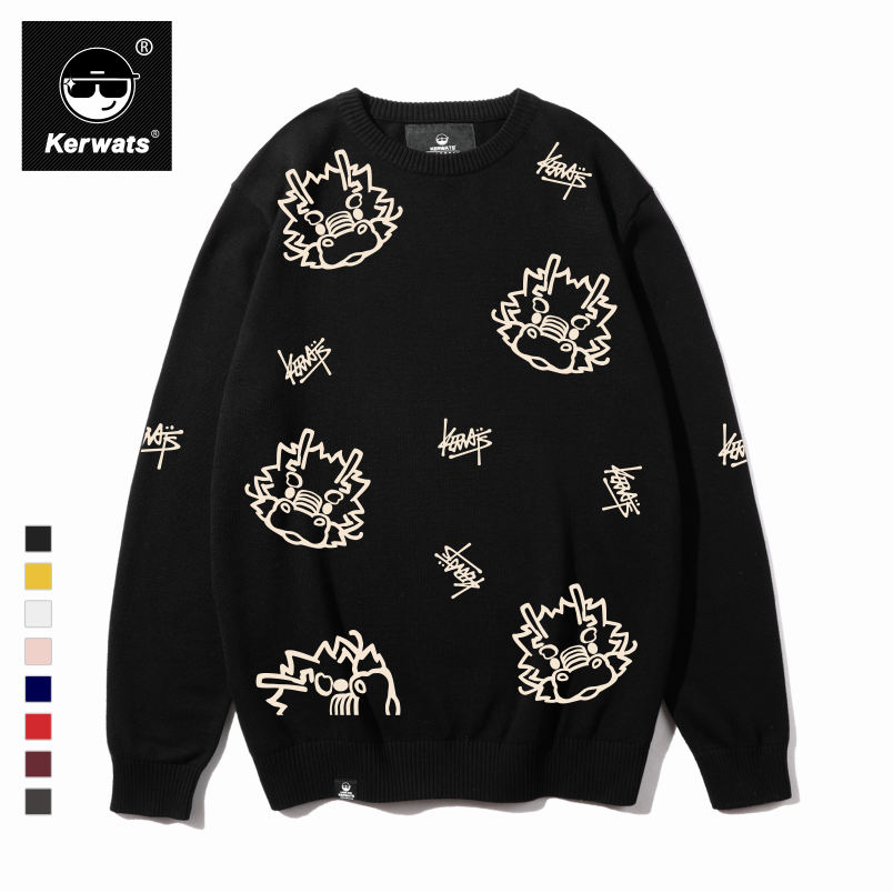 纯棉大码别龙无性圆领情侣