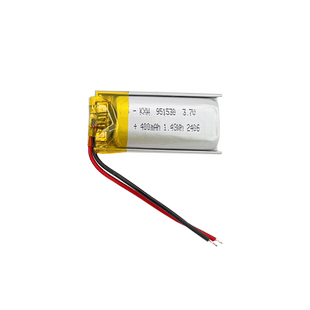 951530通用聚合物锂电池芯 400mAh 901530/801530挂脖风扇耳机锂电池