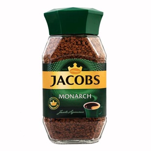 俄罗斯进口帝王咖啡JACOBS德国雅各布斯速溶纯苦黑咖啡冻干咖啡