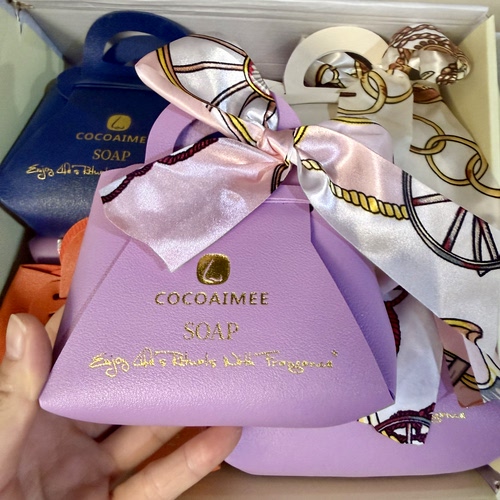 COCOAIMEE包包香皂洗澡洗脸洗手持久留香伴手礼实用礼物香薰香氛