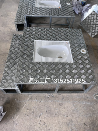 定制一体侧排蹲便器冲水箱一体式移动厕所卫生间农村旱厕改造工程