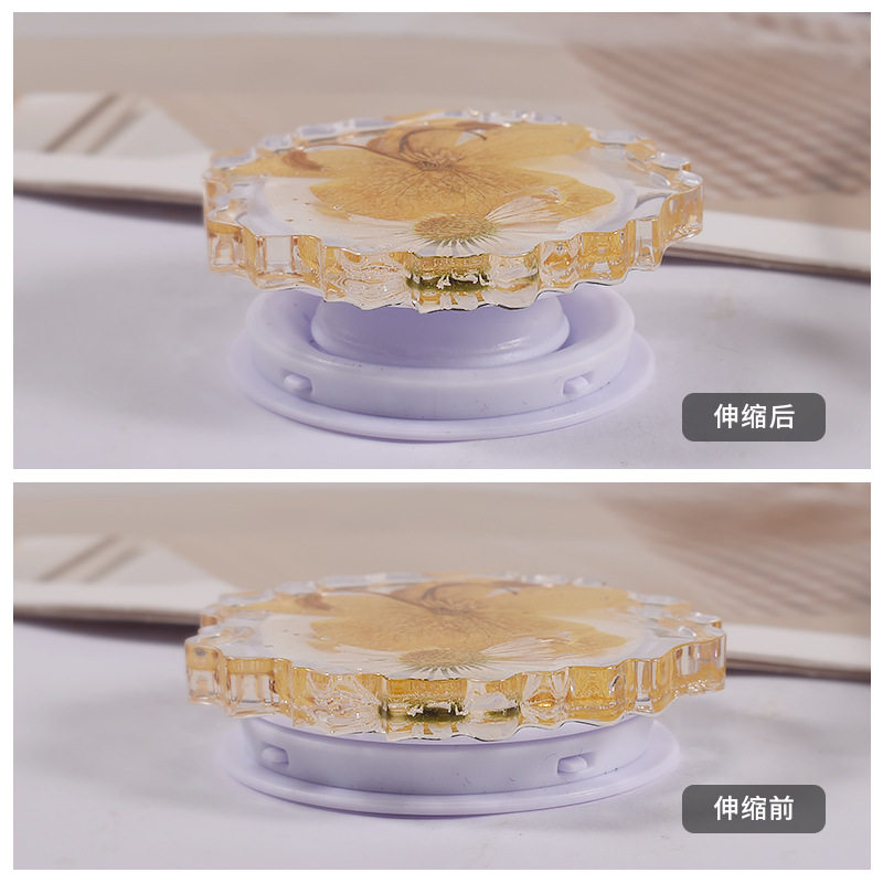 DIY水晶滴胶不规则圆形爱心气囊