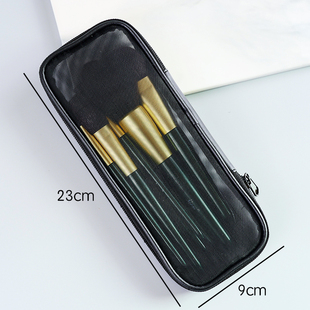 新款便携随身化妆刷收纳包化妆品内胆包携带眉笔眉刷收纳袋大容量