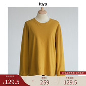 100%棉简约休闲直筒长袖 ltyp旅途原品 新店专享五折NO.189 T恤春