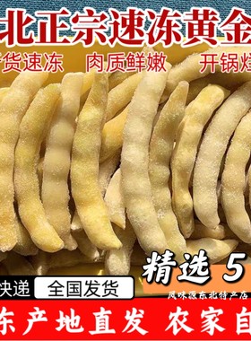 东北新鲜速冻黄金勾豆角5斤