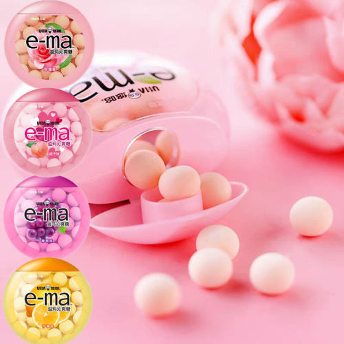 悠哈日本玫瑰糖接吻糖