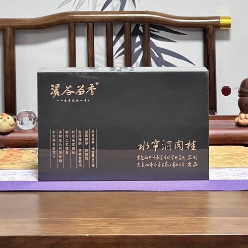 溪谷留香水帘洞肉桂武夷岩茶正宗