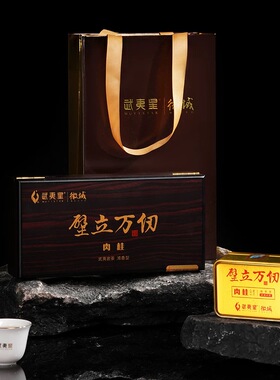 武夷星微域壁立万仞肉桂正岩礼盒装20g武夷岩茶乌龙茶