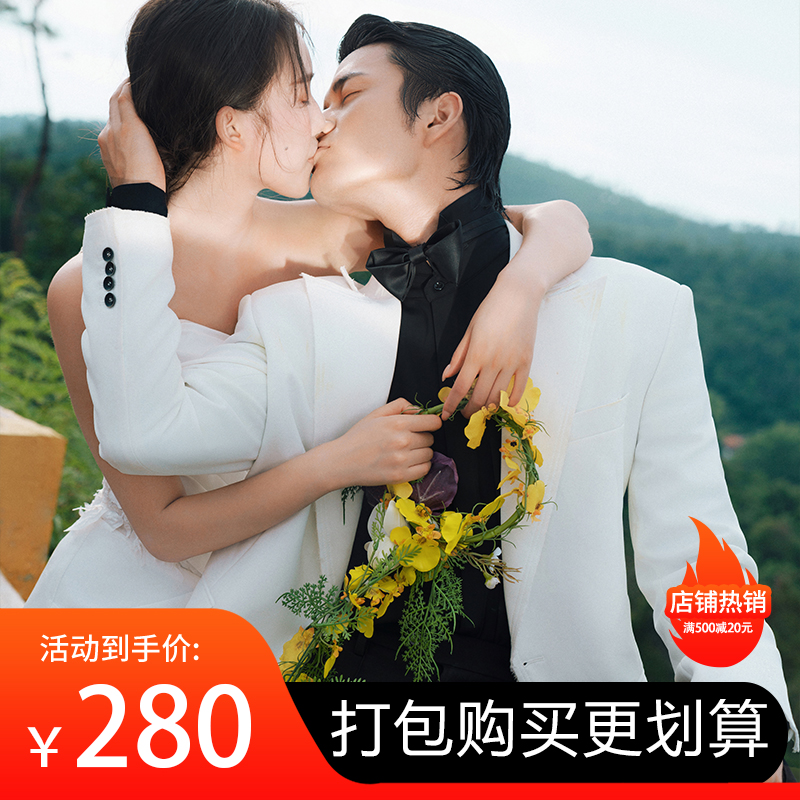 新款影楼婚纱照样片情侣全家福亲子写真儿童主题2025客样样片打包