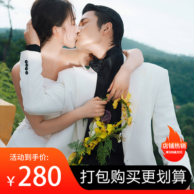 新款影楼婚纱照样片情侣全家福亲子写真儿童主题2025客样样片打包