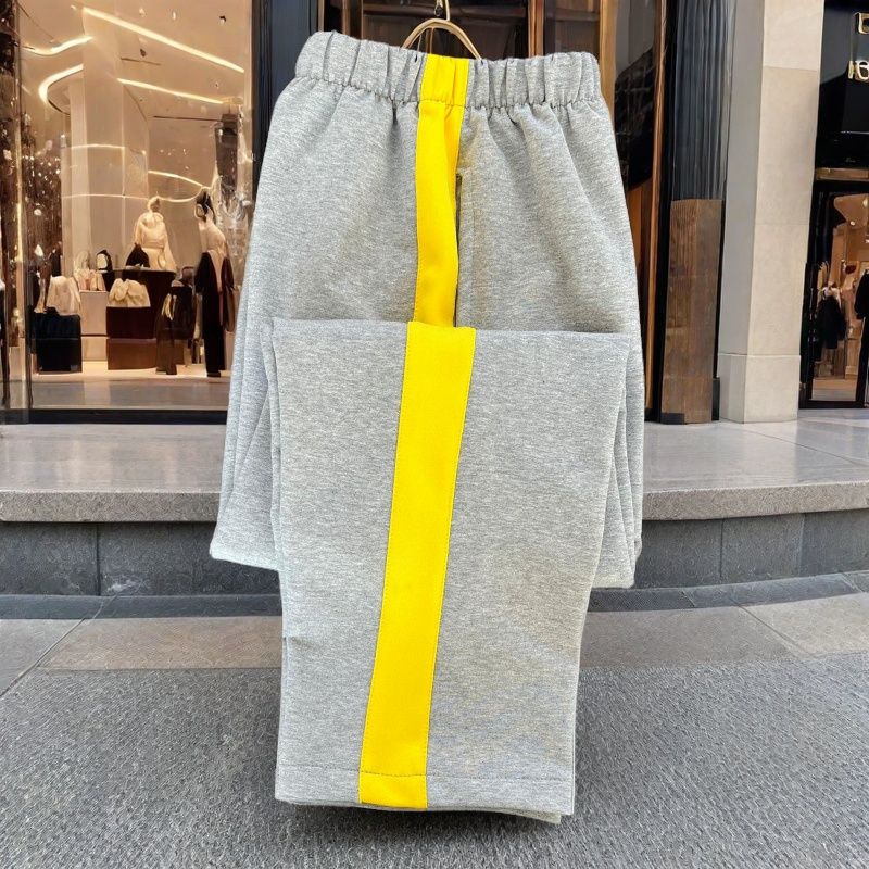 初高中生小学浅灰色校服裤