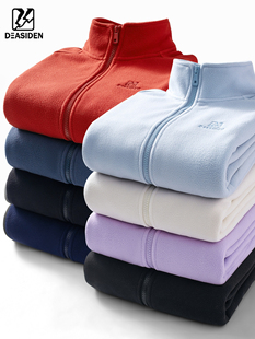 采购产品羊毛女夹克衫,极地羊毛男夹克衫,羊毛衬里和加厚夹克衫