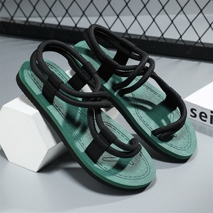 防臭防滑防水速干时尚 凉拖露趾潮流风格 百搭透气沙滩户外 新款 夏季