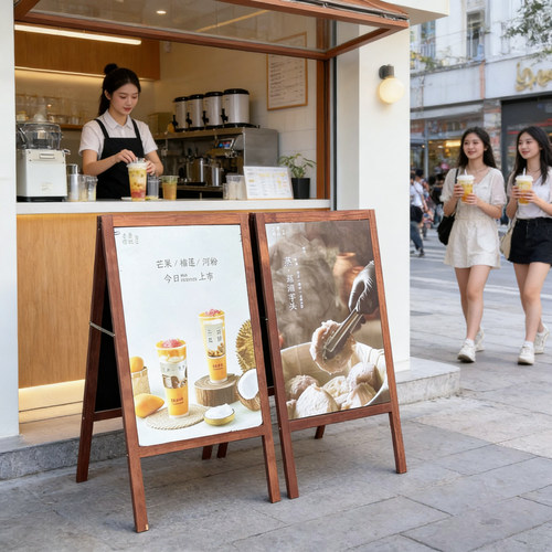 三木株海报展示牌广告牌