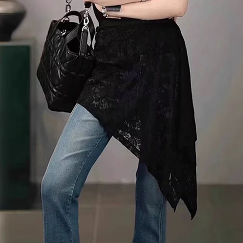 韩国蕾丝屁帘遮屁股神器