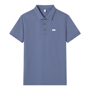 吉利银河polo衫 印字logo 工作服定制汽车美容4S店销售男女工装 短袖