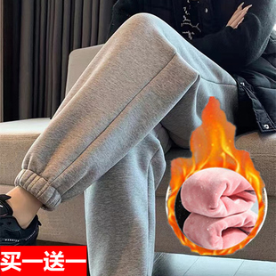 孕妇装 加绒加厚保暖休闲托腹小脚长裤 春秋冬外穿打底裤 孕妇运动裤