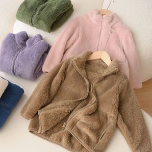 初高中生校服内胆内搭小棉袄女童加厚珊瑚绒男童双面绒冬保暖上衣