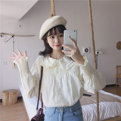 Real time, real price, vintage, age reduced, baby collar, solid shirt