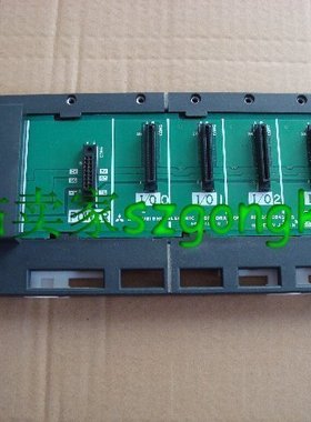 可谈价 五钻日本三菱模块底板 A1S38B