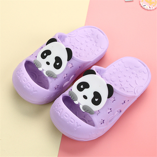 包头防撞软底轻底拖鞋 卡通宝宝儿童洗澡小孩拖鞋 男童夏季 女童拖鞋