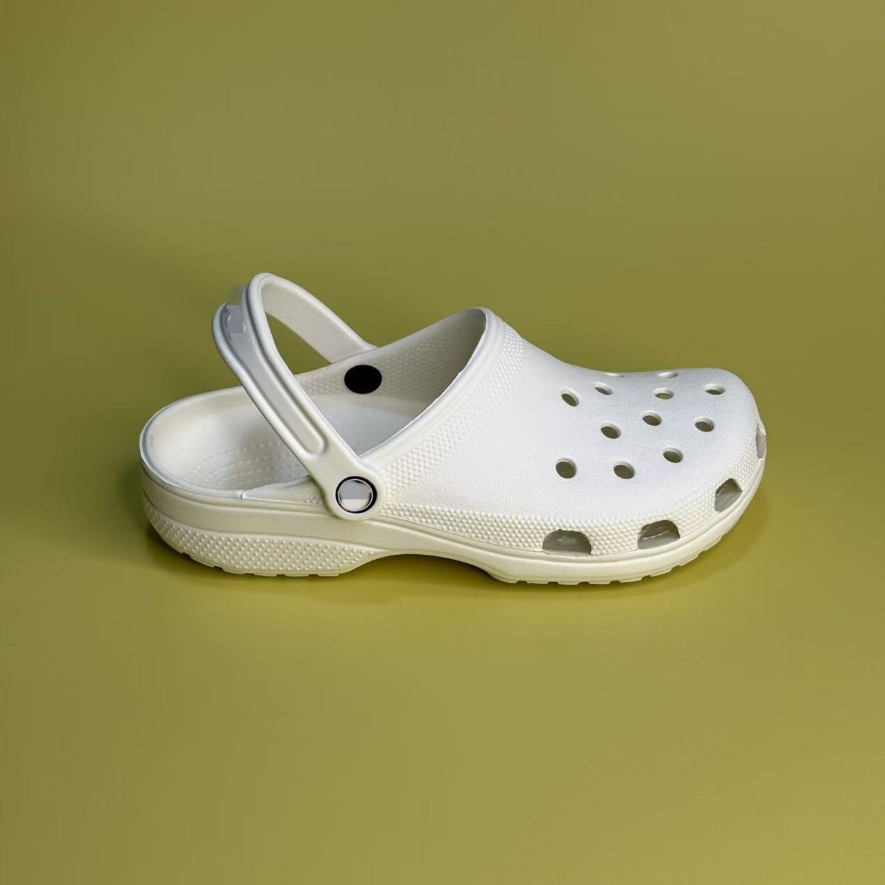 明星洞洞鞋沙滩防滑耐磨包头鞋女鞋两穿透气情侣凉鞋洞洞鞋女外穿