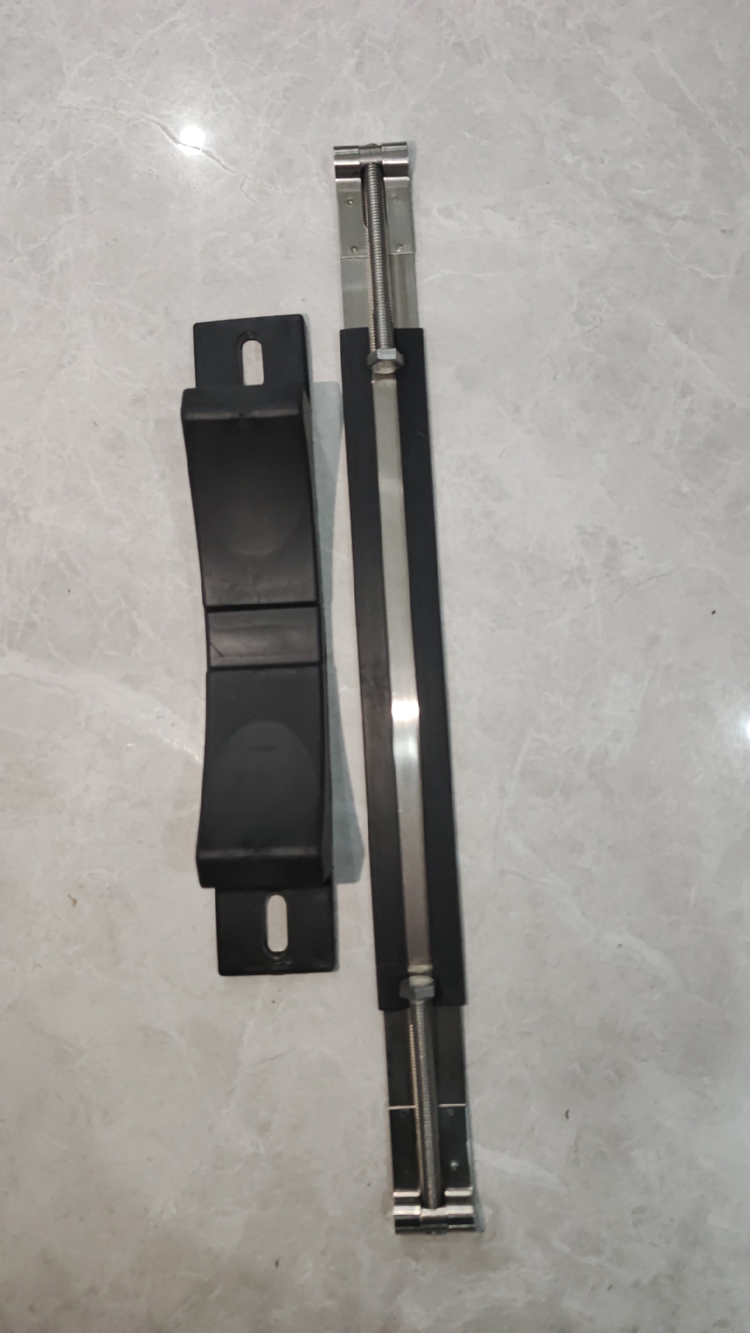 反渗透玻璃钢固定塑料46810寸超滤膜壳U型底座垫块不锈钢捆带鞍座