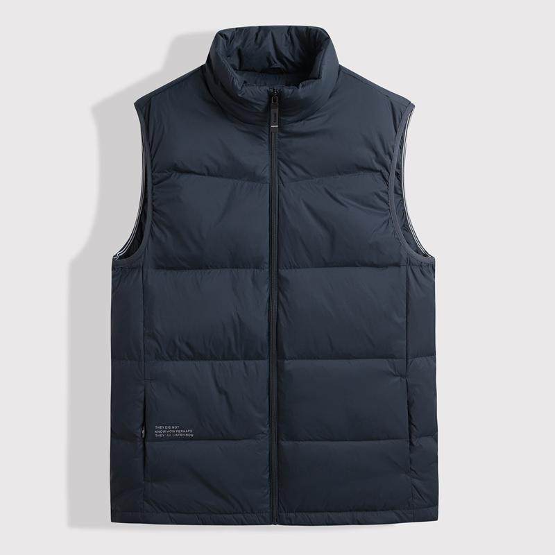 秋冬白鸭绒马夹男士立领宽松加肥加大码潮中青年胖子轻薄羽绒马甲,男装,羽绒马甲,淘宝优惠券,粉丝福利购,淘宝优惠卷