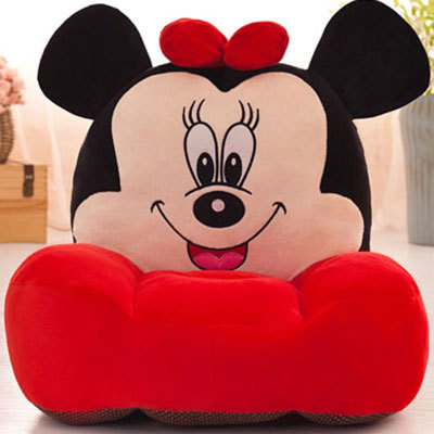 礼品儿童懒人沙发榻榻米卡通毛绒创意靠背生日礼物毛绒玩具厂家