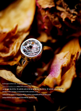 No.1「冰晶」DYRBERG/KERN合金镀金水晶切割钻欧美简约戒指