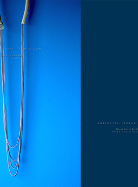 No.230 挪威A&C  北欧冷淡风 合金镀银羊皮多层欧美简约百搭项链