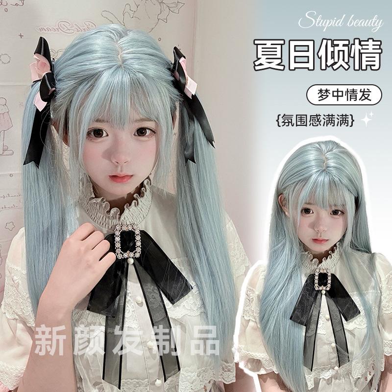 金华市新颜发制品有限公司假发【夏日倾情】女齐刘海长减龄感in风