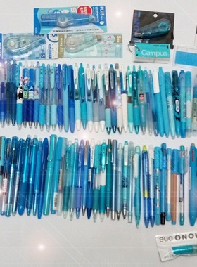 我是天依の蓝【治愈强迫症】依行白鹭上青天 浅蓝色UM151优质笔屋