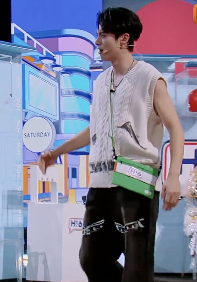 你好星期六王鹤棣同款RDBK正品斜挎包小方包手机包单肩包潮包