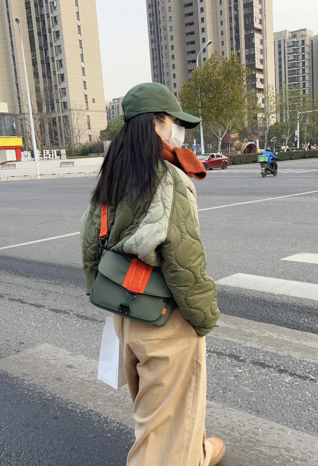 RDBK工装斜挎包IPADMINI邮差包