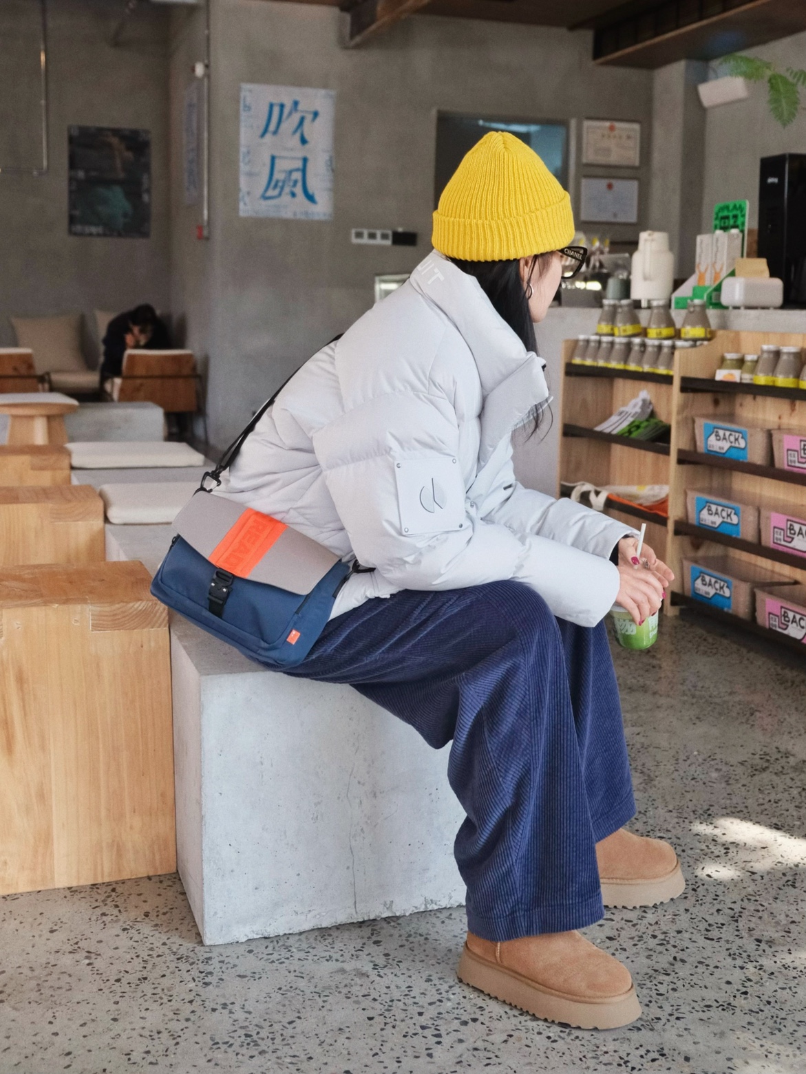 RDBK正品斜挎包女休闲尼龙背包通勤邮差单肩包包大学生上课女包