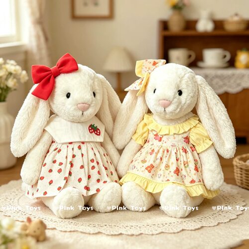 适用于Jellycat中号31cm害羞邦尼兔娃衣30CM伽百利兔新款连衣裙