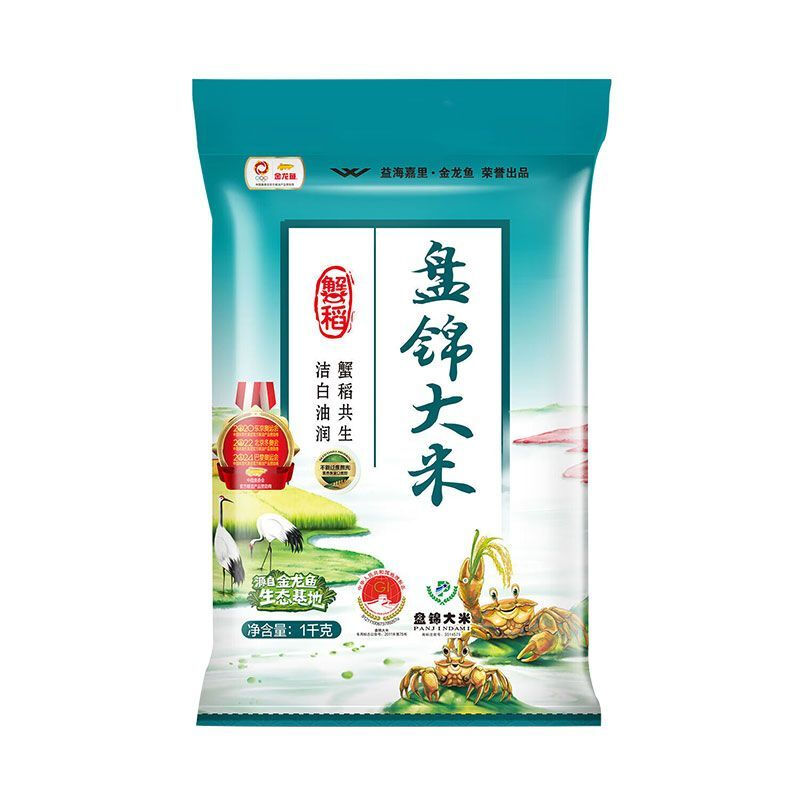 金龙鱼盘锦大米蟹田米/1kg 大米