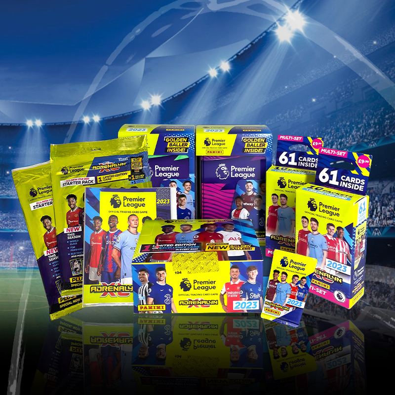 正版帕尼尼23年英超足球球星卡