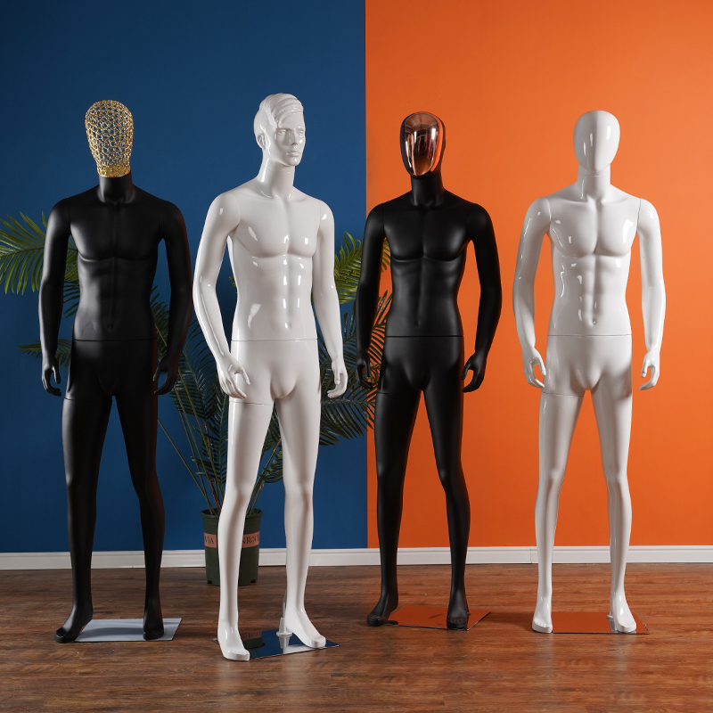 男模特道具假人模型人体实验模拟服装店男装橱窗内衣衣服展示架子