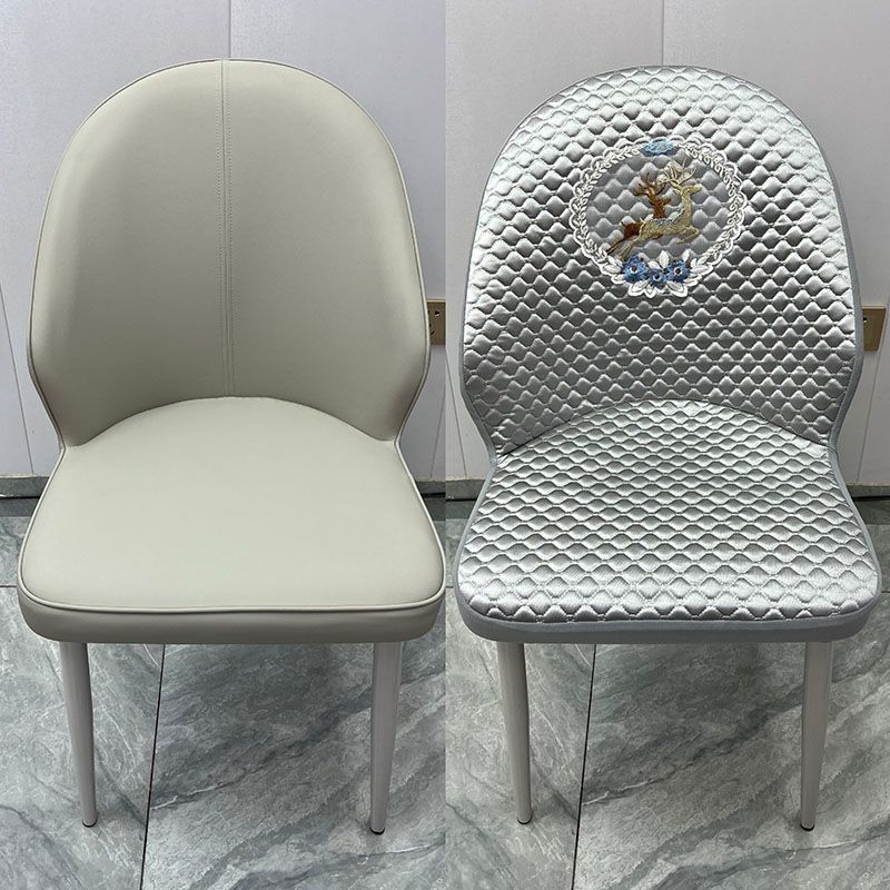 最新款弧形椅子套罩防滑全包四季通用高档凳子套罩轻奢餐椅套