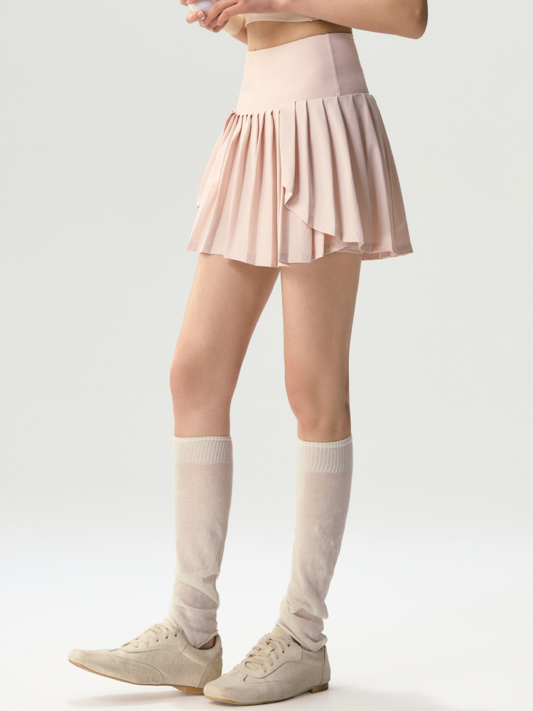 Summer New Yoga Skirt Outdoor Sports Tennis Skirt Advanced Running Training Fitness Pleated Skirt