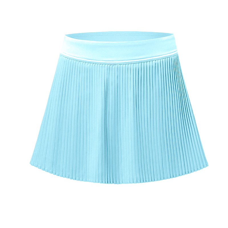 Cyan Blue[Comes with Safety Shorts/A-Line Skirt]