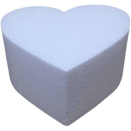 6寸8寸心形假体泡沫蛋糕模型 4寸胚10cm烘焙奶油练习翻糖裱花模具