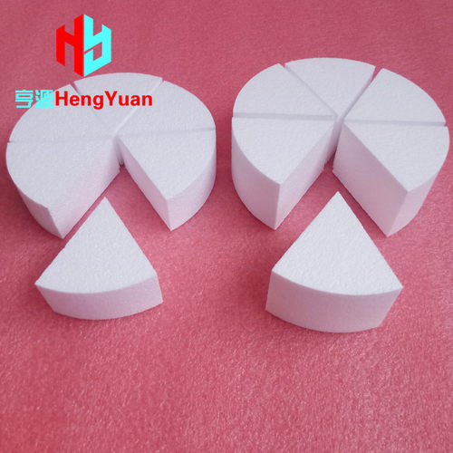 三角形泡沫蛋糕模型 超轻粘土制作假体胚翻糖模具幼教DIY手工材料
