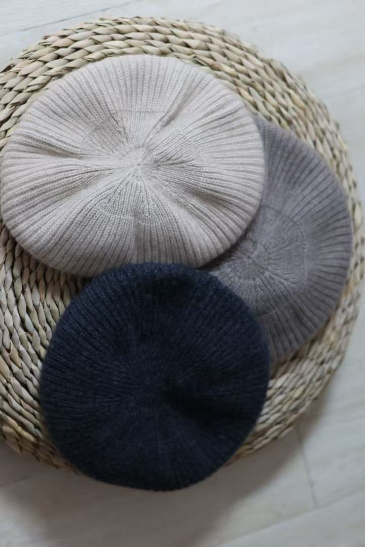 【LU】   羊绒羊绒帽保暖