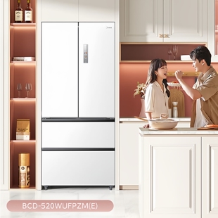 法式 美 冰箱小机皇M60系列BCD 520WUFPZM 样机清仓 双系统